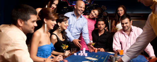 People Gambling